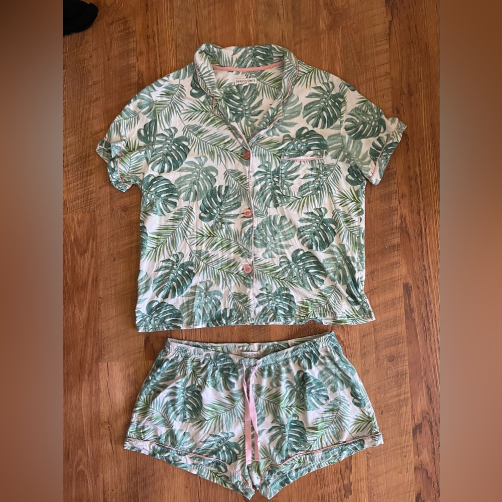 Seeing stars pajama set